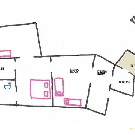 Spacious A Few Min Walk From Como Lake * Lenno
